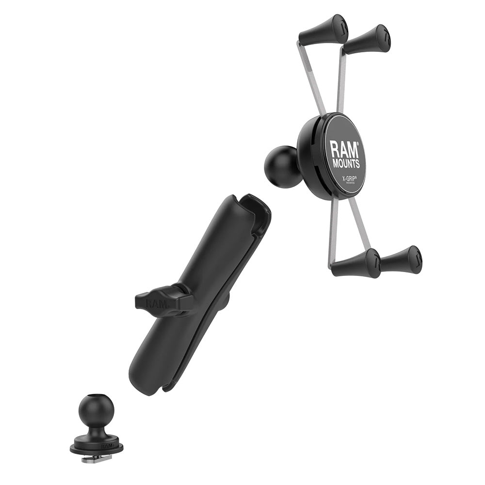 RAM Mount RAM X-Grip große Telefonhalterung mit Trackball-Basis, langer Arm [RAM-HOL-UN10B-C-354-TRA1U]