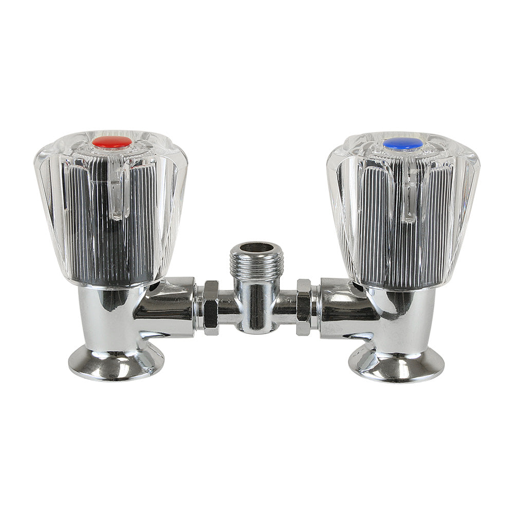 Scandvik Mixing Bridge w/Acrylic Knobs - 3/8" [10401P] - Tetron Marine Store