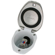 Scandvik Recessed T-Handle Mixing Valve - SS w/White Cup [12134] - Tetron Marine Store