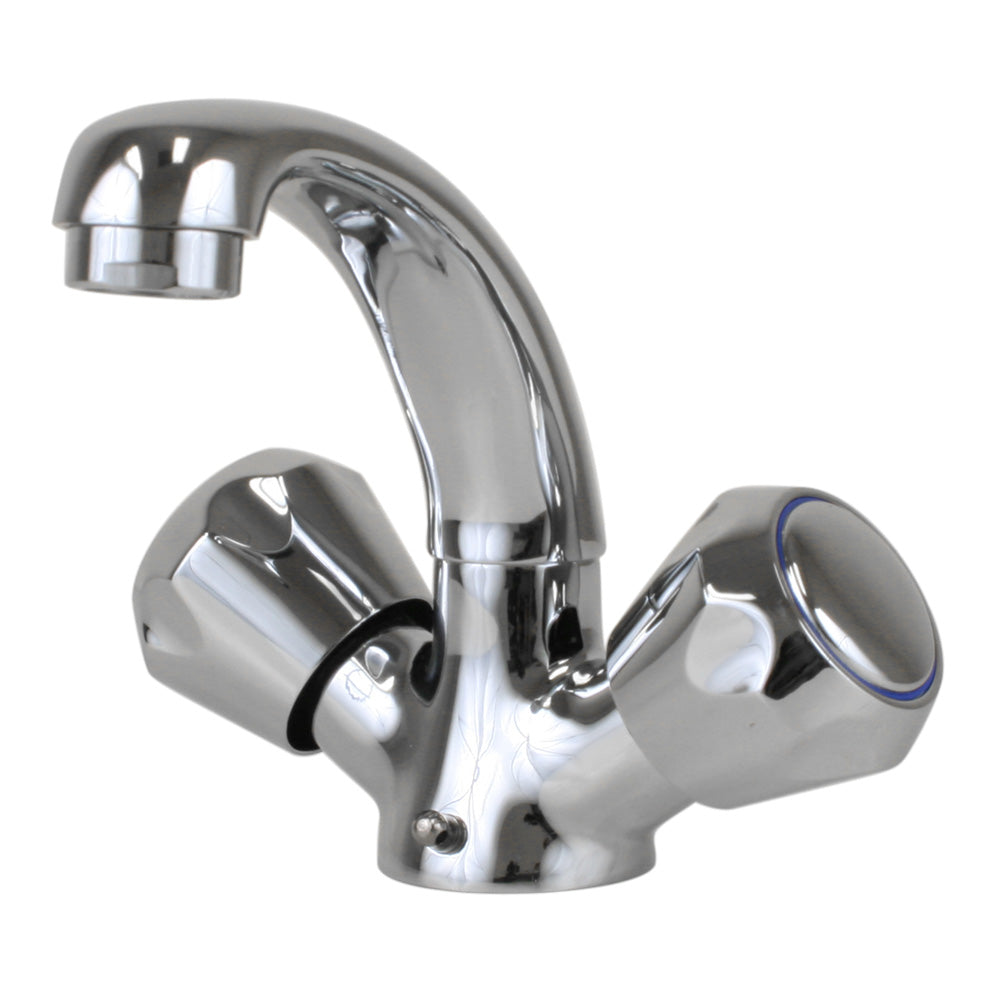 Scandvik Heavy-Duty Basin Mixer - Chrome Plated [10410P] - Tetron Marine Store
