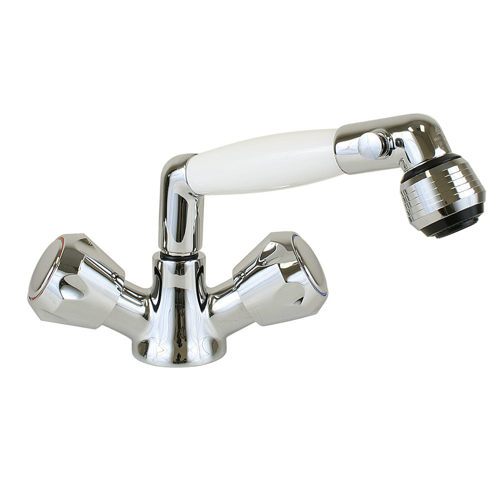 Scandvik Combo Shower Sprayer - White [46011P] - Tetron Marine Store