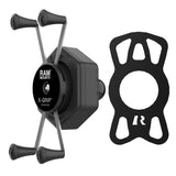 RAM Mount RAM X-Grip Large Phone Holder w/Ball Vibe-Safe Adapter [RAM-HOL-UN10B-462] - Tetron Marine Store