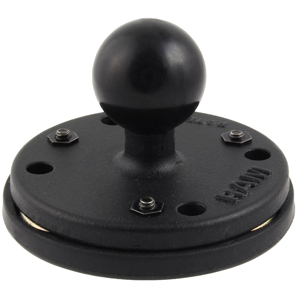 RAM Mount Triple Magnetic 2,5" Rundsockel mit 1" Kugel [RAM-B-202-339U]