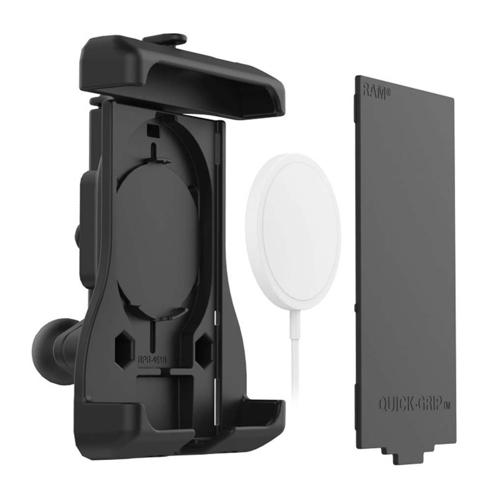 Support RAM Mount RAM Quick-Grip avec boule pour téléphones compatibles Apple MagSafe [RAM-HOL-UN15WBU]
