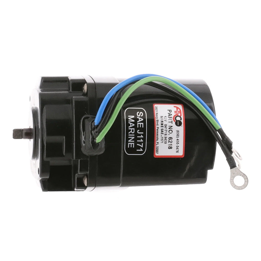 ARCO Marine Original Equipment Quality Replacement Tilt Trim Motor f/Mercruiser I/O Mercury O/B w/Oildyne Pump [6218] - Tetron Marine Store