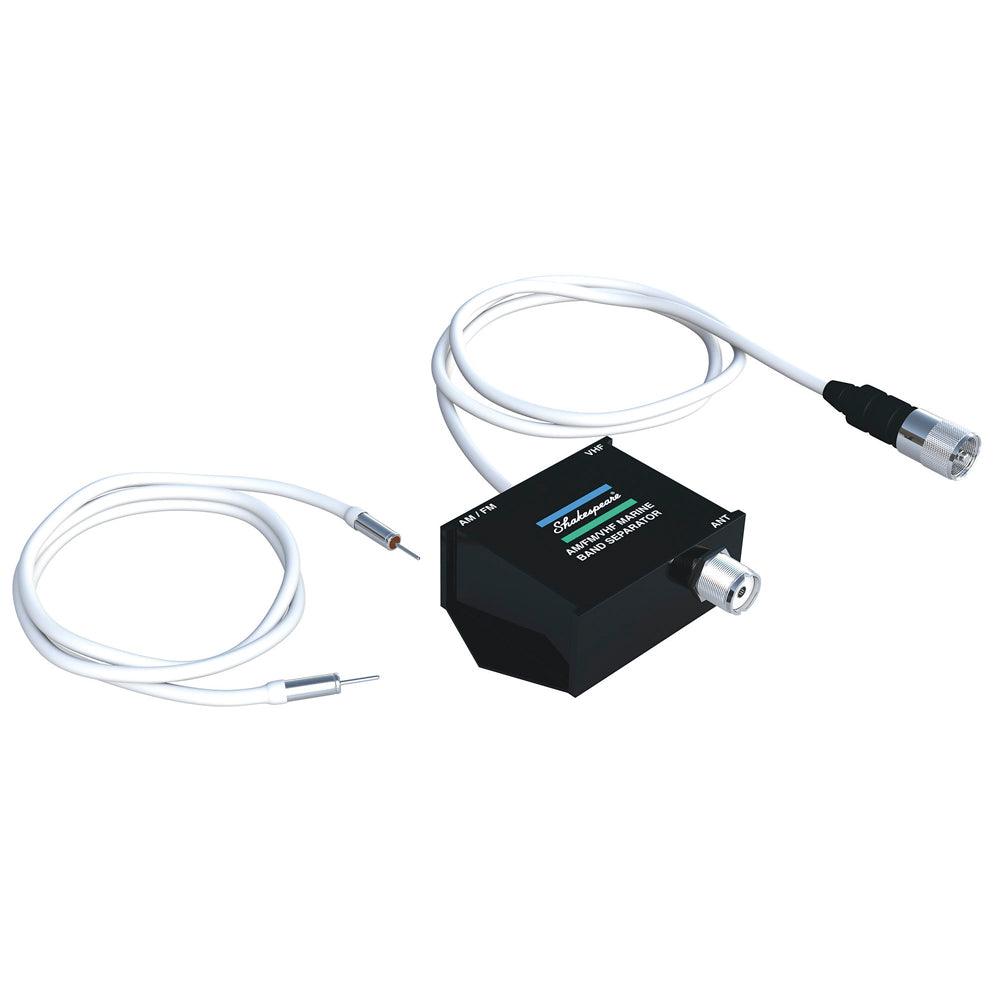 Shakespeare 4357-S Base-Loaded AM / FM / VHF Separator [4357-S] - Tetron Marine Store