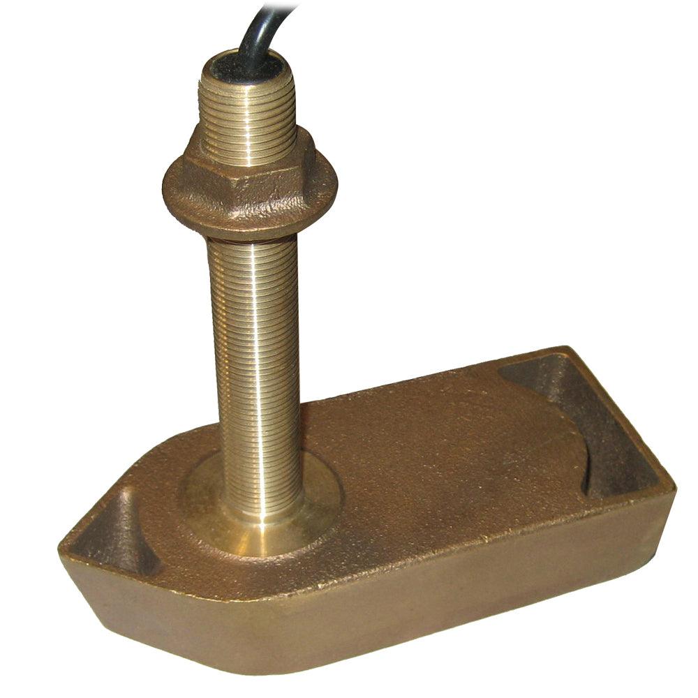 SI-TEX 307-50-200T 8 Pin Bronze Thru-Hull Transducer f/CVS-832 [307/50/200T 8P] - Tetron Marine Store