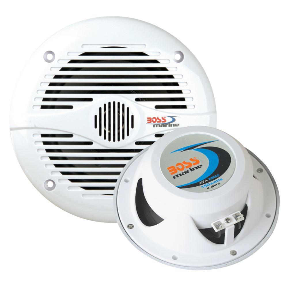 Boss Audio 5.25" MR50W Speakers - White - 150W [MR50W] - Tetron Marine Store
