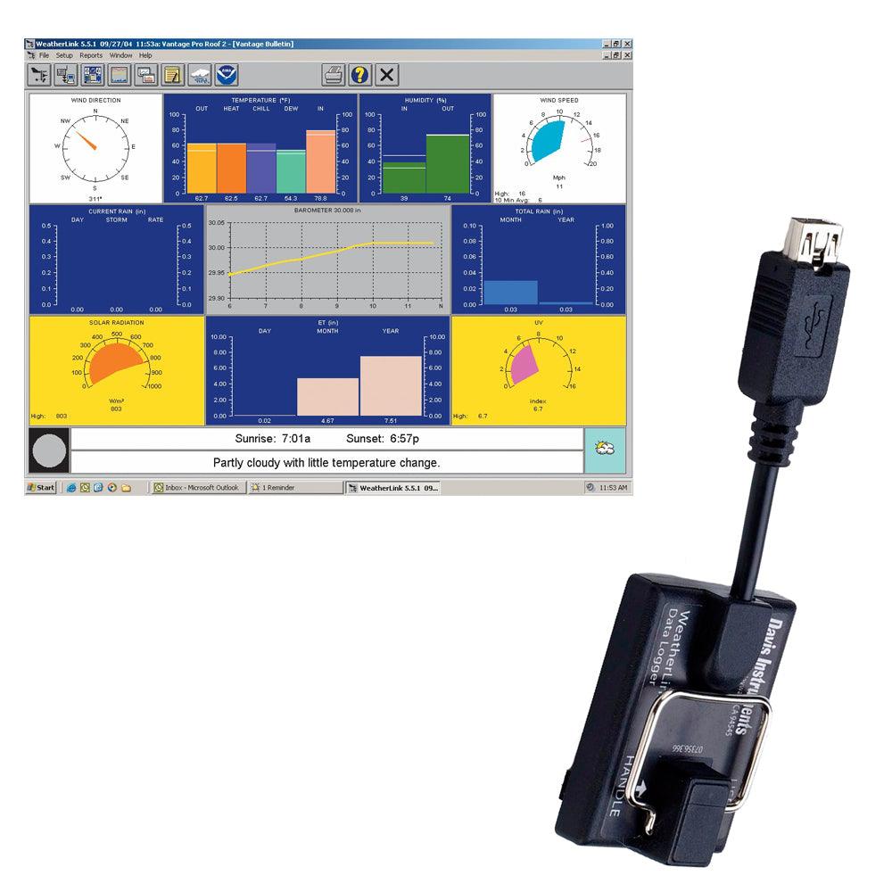 Davis WeatherLink f/Vantage Pro2 & Vantage Vue [6510USB] - Tetron Marine Store