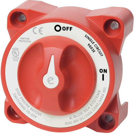 Blue Sea 9003e e-Series Battery Switch Single Circuit ON/OFF [9003E] - Tetron Marine Store