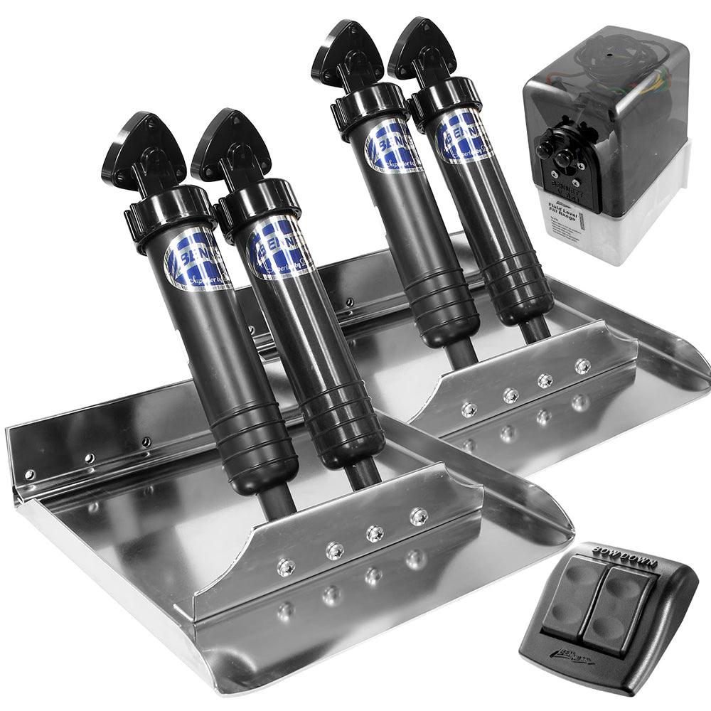 Bennett Trim Tab 12" x 12" Sport Tab System [ST12] - Tetron Marine Store