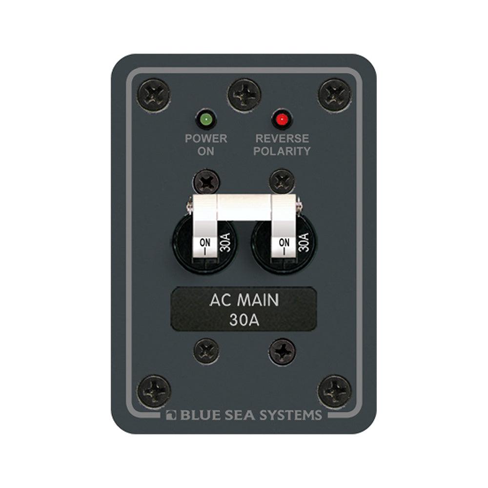 Blue Sea 8077 AC Main Only Toggle Circuit Breaker Panel [8077] - Tetron Marine Store
