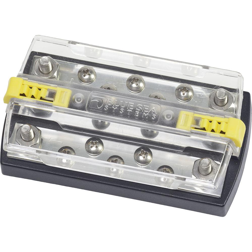 Blue Sea 2722 DualBus Plus 1/4" Stud, 5 x 10-32 Screw Terminal [2722] - Tetron Marine Store