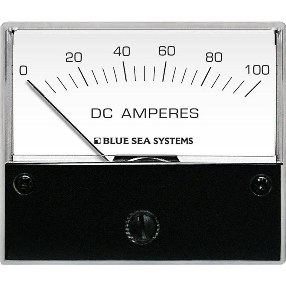 Blue Sea 8017 DC Analog Ammeter - 2-3/4" Face, 0-100 Amperes DC [8017] - Tetron Marine Store