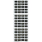 Blue Sea 8214 Black Small Format Label Kit - 60 Labels [8214] - Tetron Marine Store