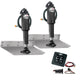 Lenco 9" x 9" Standard Trim Tab Kit w/Standard Tactile Switch Kit 12V [TT9X9] - Tetron Marine Store