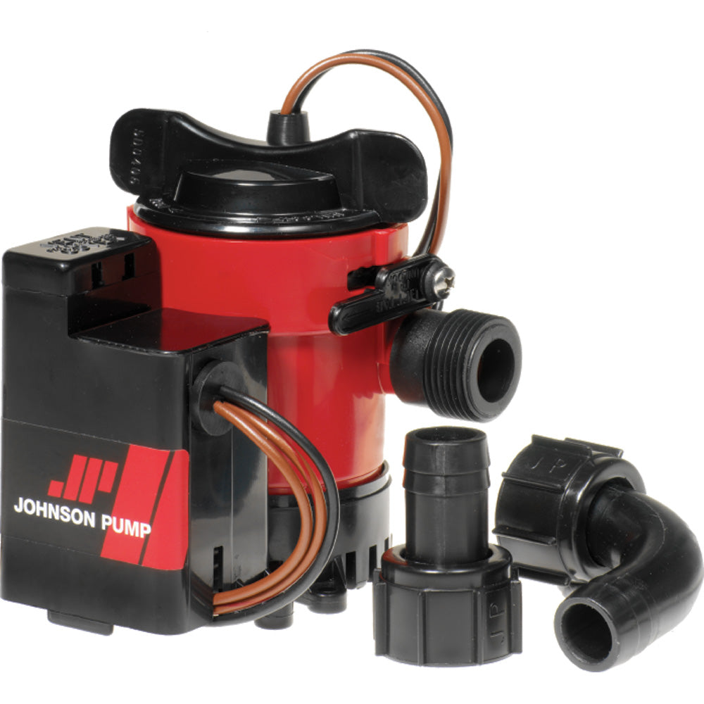Johnson Pump Cartridge Combo 1000GPH Auto Bilge Pump w/Switch - 12V [05903-00] - Tetron Marine Store