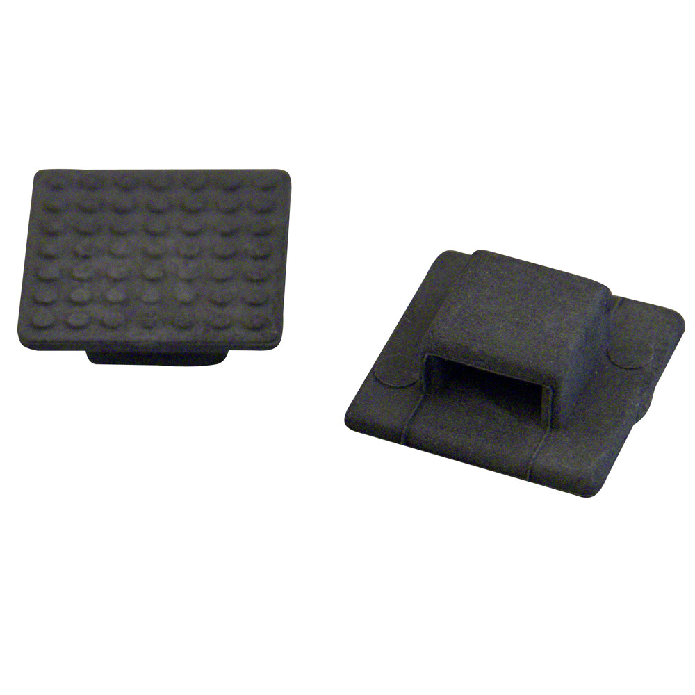 Weld Mount AT-3B Small Black Nylon Wire Tie Mount - Qty. 100 [803900B] - Tetron Marine Store
