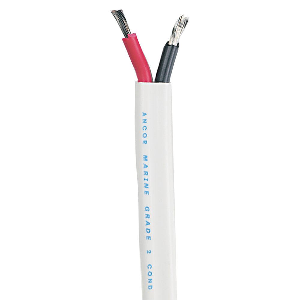 Câble duplex standard Ancor - Plat 16/2 AWG - 2 x 1 mm rouge/noir - 500' [121750]