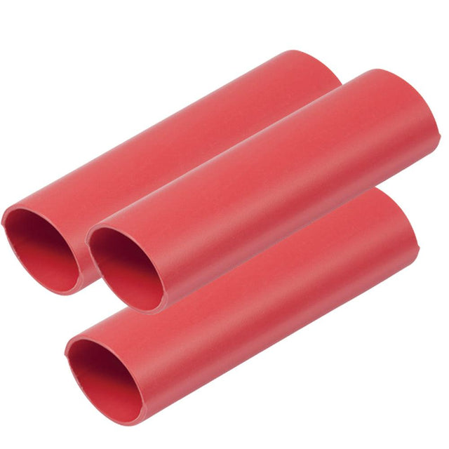 Ancor Heavy Wall Heat Shrink Tubing - 3/4" x 3" - 3-Pack - Red [326603] - Tetron Marine Store
