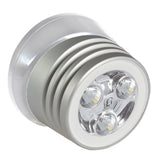 Lumitec Zephyr LED Spreader / Deck Light - Base blanche brossée - Blanc sans gradation [101325]
