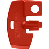 Blue Sea 7903 Battery Switch Key Lock Replacement - Red [7903] - Tetron Marine Store