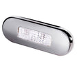 Hella Marine Surface Mount Oblong LED Courtesy Lamp - White LED - Stainless Steel Bezel [980869301] - Tetron Marine Store