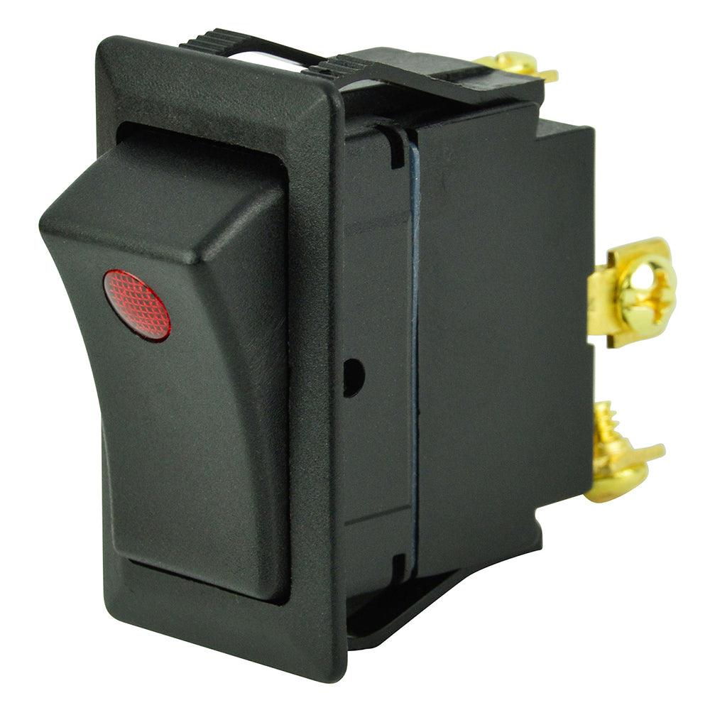 BEP SPST Rocker Switch - 1-LED - 12V - ON/OFF [1001708] - Tetron Marine Store