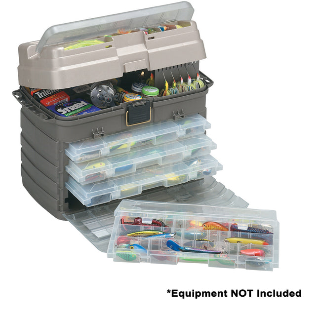 Plano Guide Series Original Stowaway Rack System 3700 - Graphite/Sandstone [759201] - Tetron Marine Store