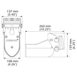 Airmar TM185C-HW High Frequency Wide Beam CHIRP Transom Mount 14-Pin Transducer f/Humminbird [TM185C-HW-14HB] - Tetron Marine Store