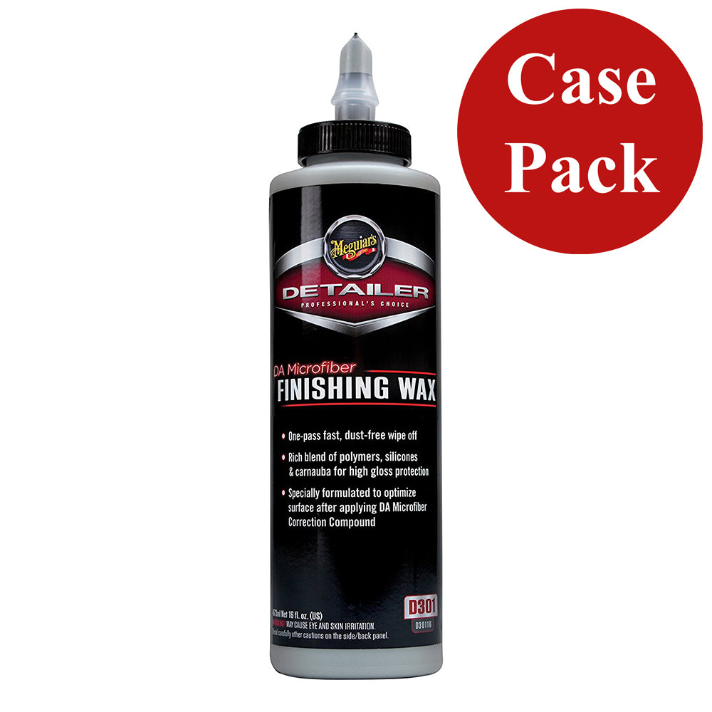 Meguiars DA Microfiber Finishing Wax - 16oz *Case of 6* [D30116CASE] - Tetron Marine Store