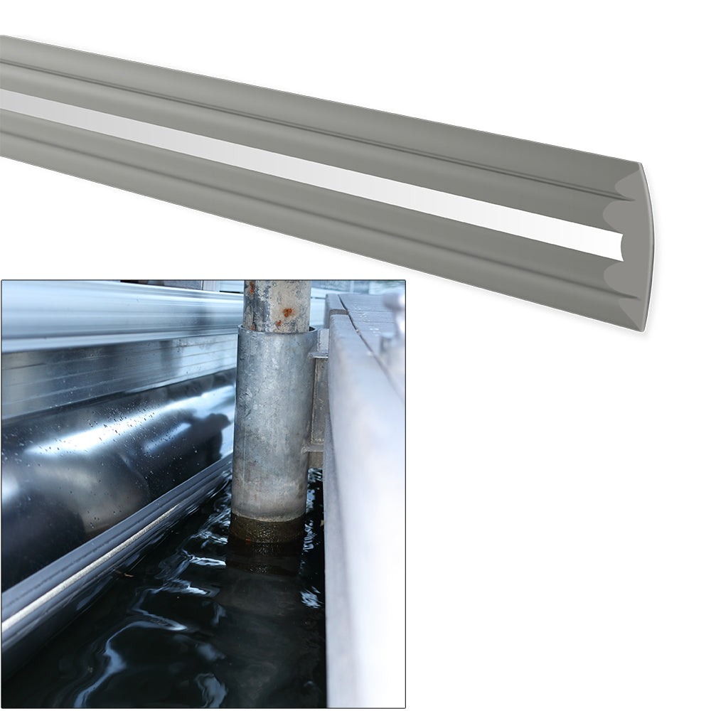 Megaware PontoonGuard – 32 Kit – (2) 16 Guards für Pontoon bis zu 21 – Grau [30532]