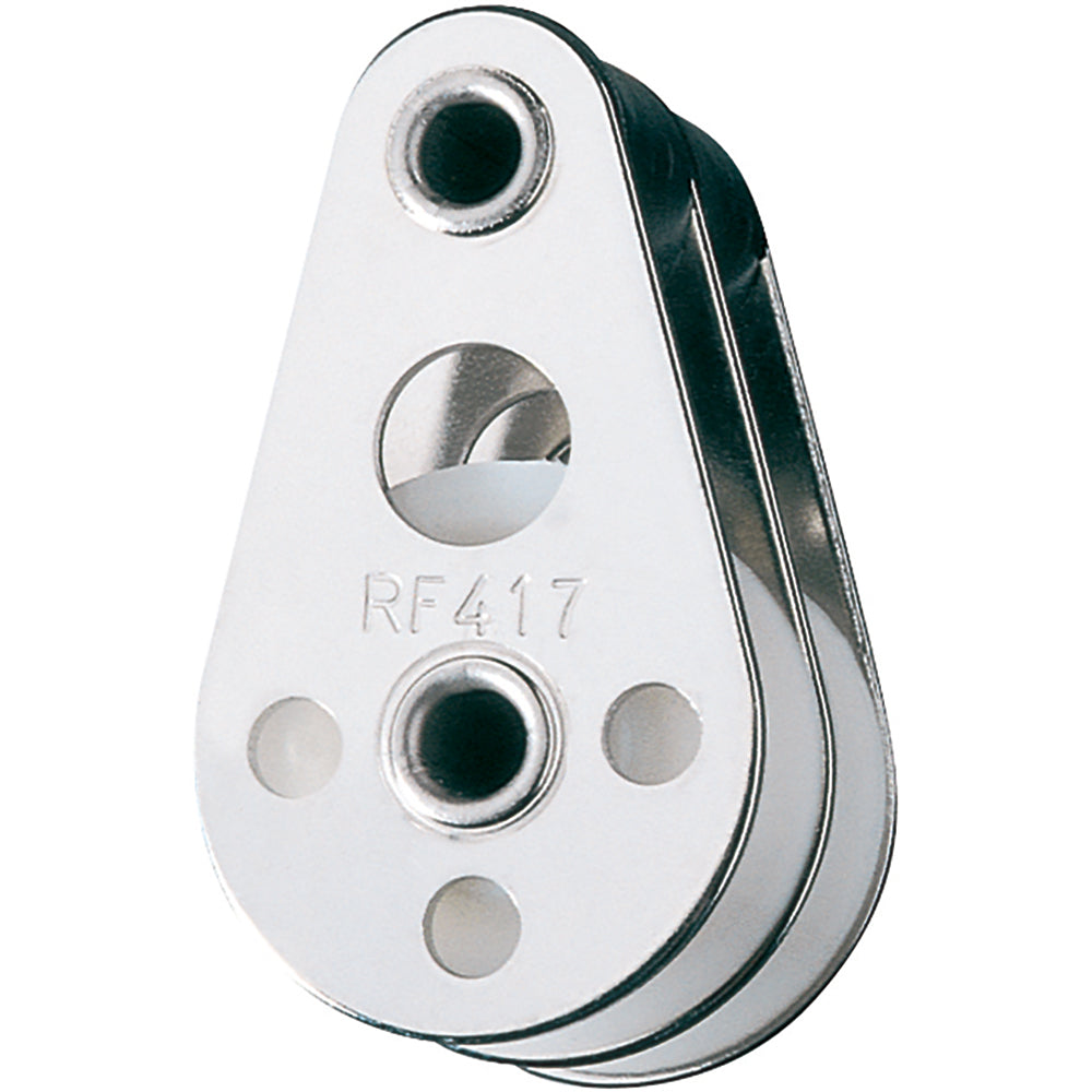 Ronstan Series 30 Utility Block - Double, Tube Rivet [RF417] - Tetron Marine Store