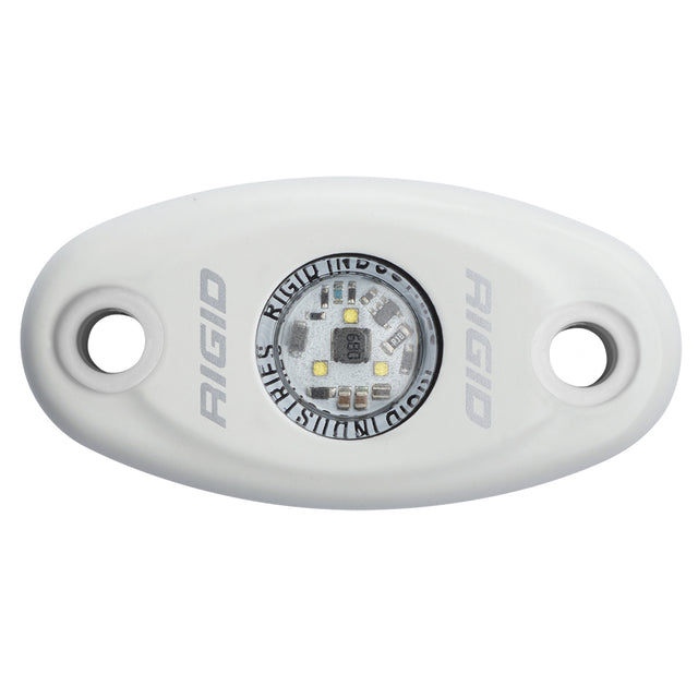 RIGID Industries A-Series White Low Power LED Light - Single - White [480153] - Tetron Marine Store