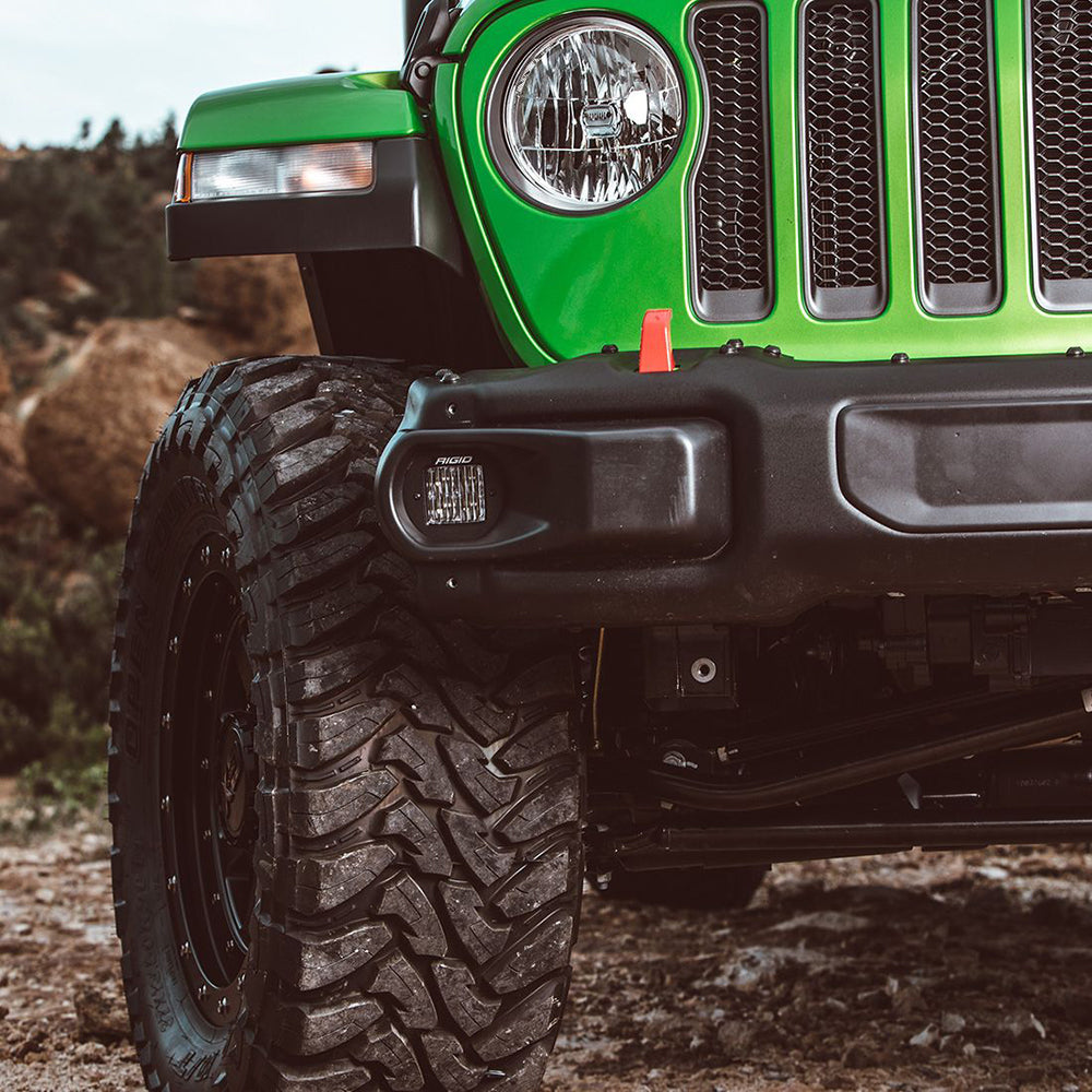 RIGID Industries 2018 Jeep Wrangler JL Fog Mount f/2 D-Series Lights [41660] - Tetron Marine Store