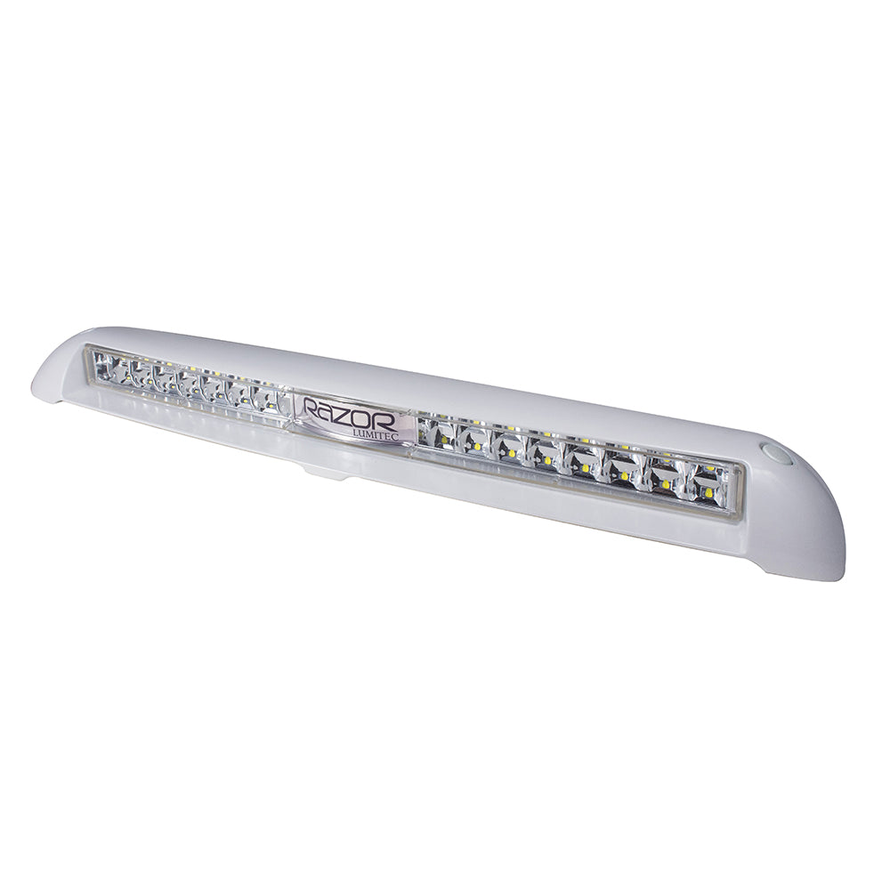 Lumitec Razor 18" Light Bar -Flood - White [101586] - Tetron Marine Store