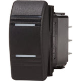 Blue Sea Contura Switch DPDT Black - ON-ON [8300] - Tetron Marine Store