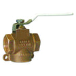 GROCO 1/2" NPT Bronze 3-Way Valve [TWV-500] - Tetron Marine Store