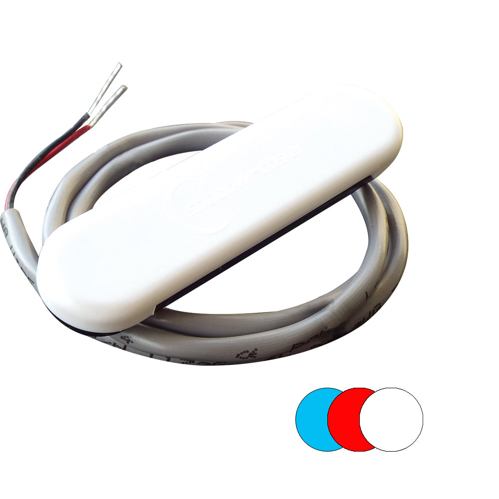 Shadow-Caster Mehrfarbige Innenbeleuchtung mit 2 Anschlusskabeln, weiße ABS-Abdeckung [SCM-CL-RGB]