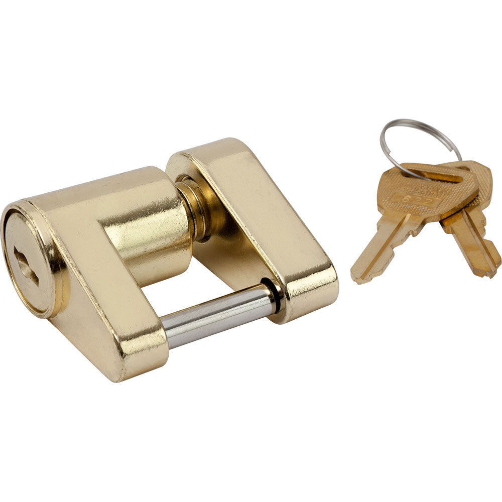 Serrure de coupleur plaquée en laiton Sea-Dog - 2 pièces [751030-1]