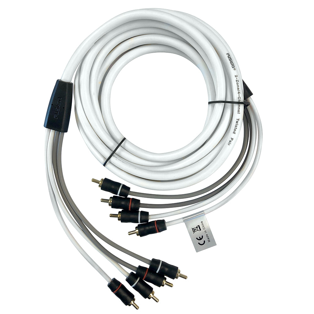 Fusion RCA Cable - 4 Channel - 6 [010-12892-00] - Tetron Marine Store