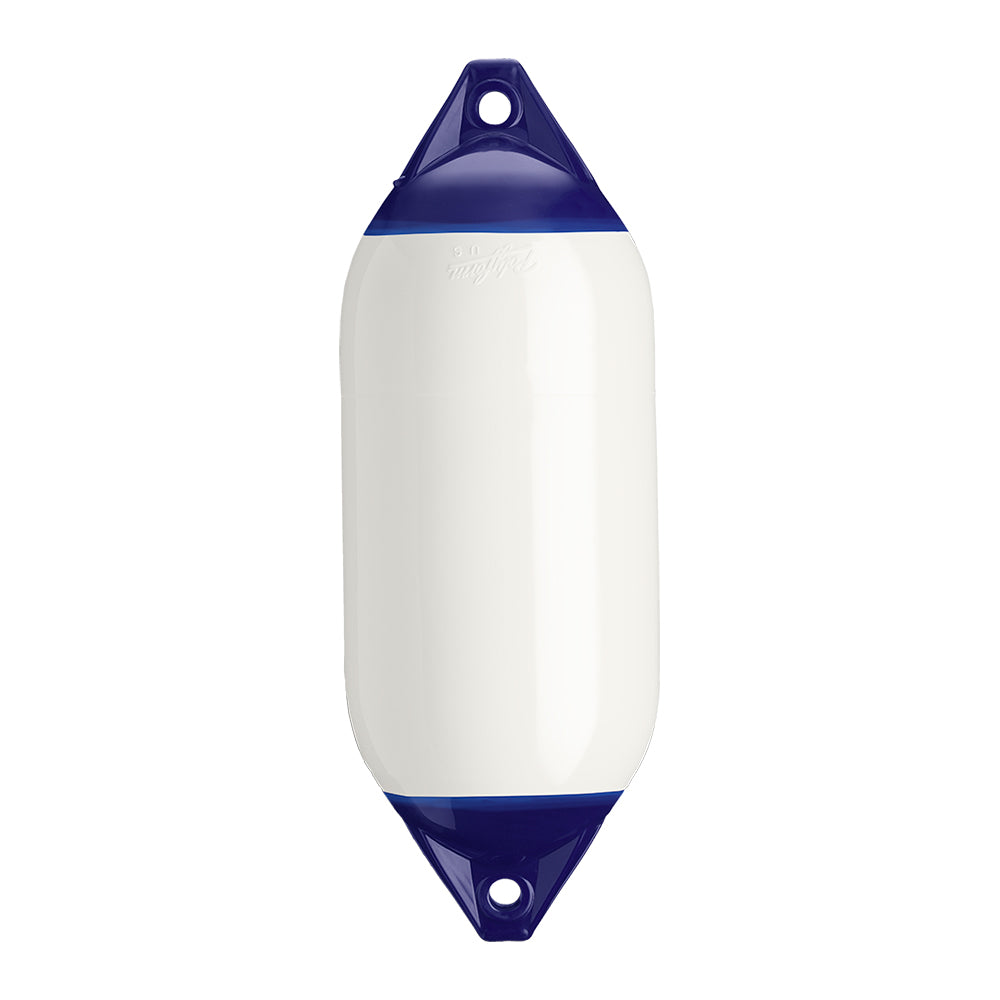 Polyform F-5 Twin Eye Fender 11" x 30" - White [F-5-WHITE] - Tetron Marine Store