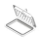 Sea-Dog Triple Lock Rectangular Marine Hatch - 10" x 14" - White [336520-3] - Tetron Marine Store