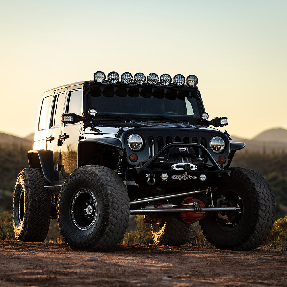 RIGID Industries 360-Series 4" LED Off-Road Fog Light Drive Beam w/Red Backlight - Black Housing [36116] - Tetron Marine Store