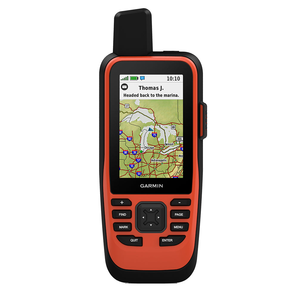 Garmin GPSMAP 86i Handheld GPS w/inReach Worldwide Basemap [010-02236-00] - Tetron Marine Store