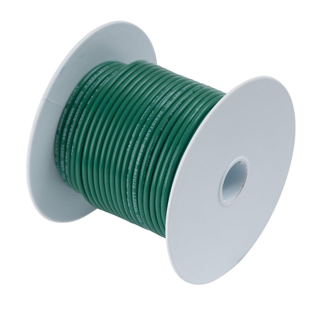 Ancor Tinned Copper Wire - 6 AWG - Green - 25 [112302] - Tetron Marine Store