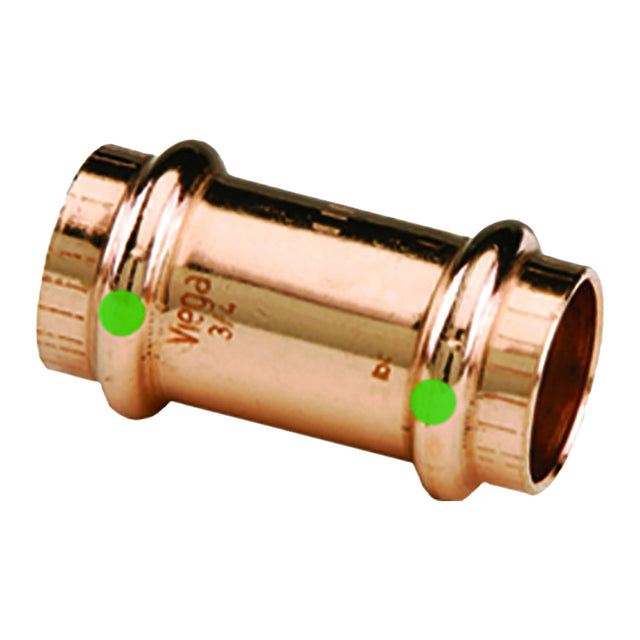 Viega ProPress 3/4" Copper Coupling w/Stop - Double Press Connection - Smart Connect Technology [78052] - Tetron Marine Store