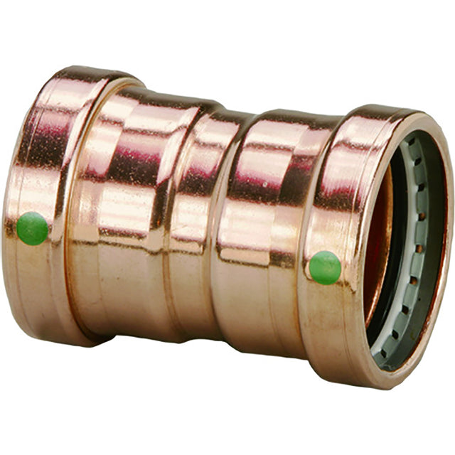 Viega ProPress 2-1/2" Copper Coupling w/Stop Double Press Connection - Smart Connect Technology [20728] - Tetron Marine Store