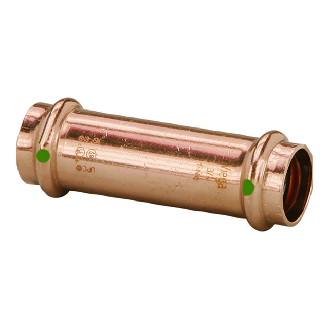 Viega ProPress 1" Extended Coupling w/o Stop - Double Press Connection - Smart Connect Technology [79015] - Tetron Marine Store