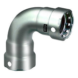 Viega MegaPress 1/2" 90 Stainless 304 Elbow - Double Press Connection - Smart Connect Technology [95005] - Tetron Marine Store